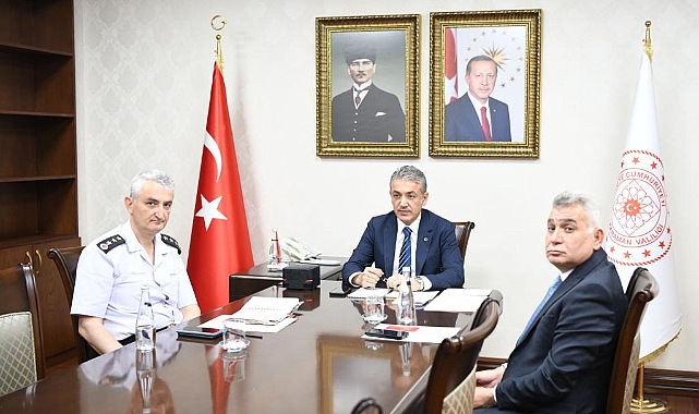 Kurban bayramı tedbirleri ele alındı