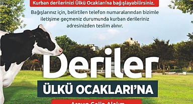 Kurban derileri Ülkü Ocakları’na