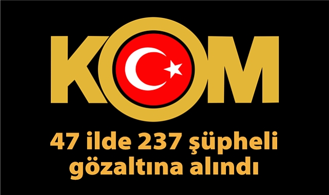 Mali suçlara yönelik "Paravan" operasyonunda 47 ilde 237 şüpheli gözaltına alındı