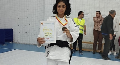 Milli Judocu Göktaş, Balkan Üçüncüsü Oldu