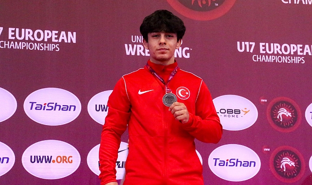 Torku Şeker Sporlu Milli Güreşçi Halil Çınar Avrupa İkincisi Oldu
