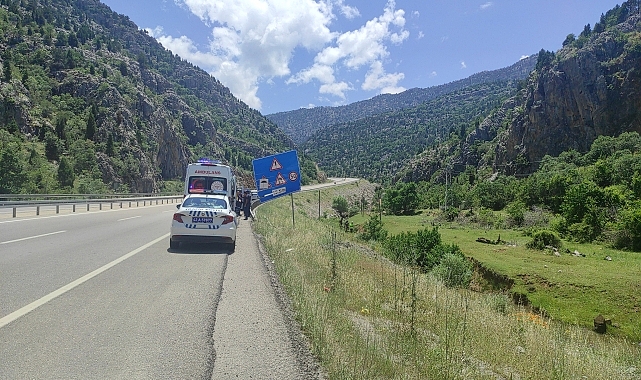 Trafik kazasında 2 kişi yaralandı