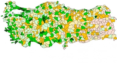 Türkiye'nin İlçelerinin Gelişmişlik Sıralaması Belli Oldu! Karaman'ın İlçeleri Kaçıncı Sırada?