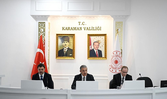Vali Tuncay Akkoyun, Merkez Köy Muhtarları İle Bir Araya Geldi