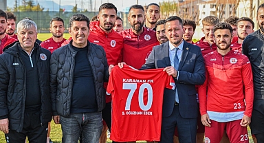 Vekil Eser’den Karaman FK’lı taraftara YHT jesti