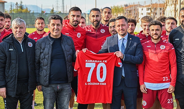 Vekil Eser’den Karaman FK’lı taraftara YHT jesti
