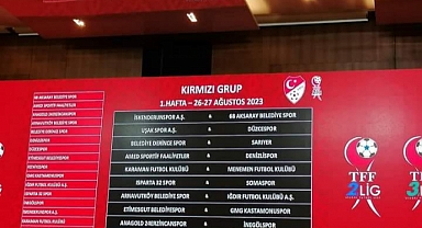 2. Ligde Fikstür Belli oldu. Karaman FK İlk Maçını Sahasında Menemen FK ile Yapacak