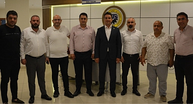 Anamur Ticaret ve Sanayi Odası Başkanlarından KTSO'ya Ziyaret