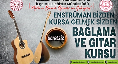 Enstrüman Bizden Kursa Gelmek Sizden