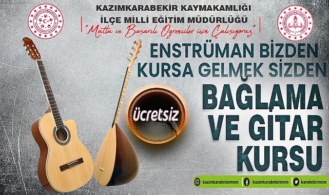 Enstrüman Bizden Kursa Gelmek Sizden
