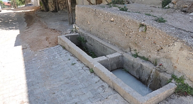 Ermenek'te Umumi Çeşmeyi Bahçe Sulamak İçin Kullananlara Kötü Haber