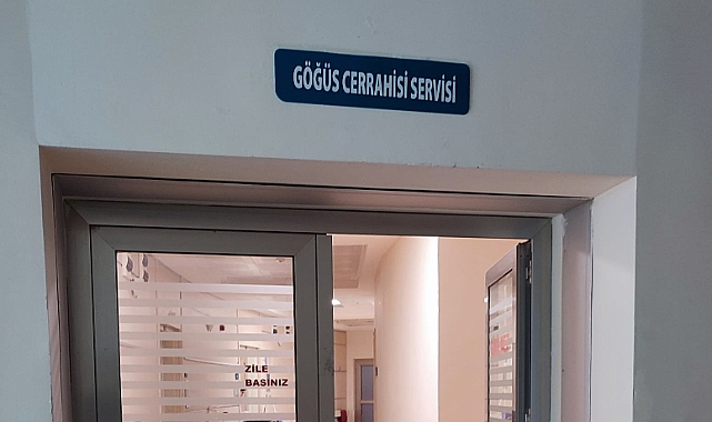 Göğüs Cerrahisi Servisi Yeni Yerinde Hizmet Vermeye Başladı
