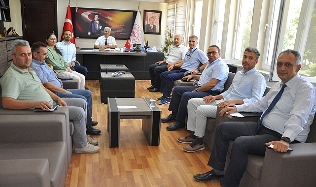 Göreve Başlayan Hastane Yöneticilerinden İl Sağlık Müdürü'ne Ziyaret