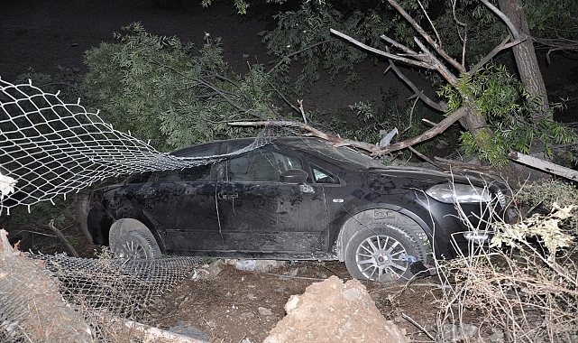 İki otomobilin çarpışması sonucu 1 kişi yaralandı