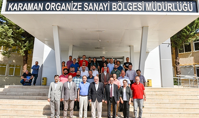 Karaman’da Teknopark ve Üniversite - Sanayi İş Birliği Toplantısı 