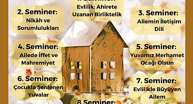 Karaman İl Müftülüğü, Evliliğe İlk Adım semineri düzenliyor