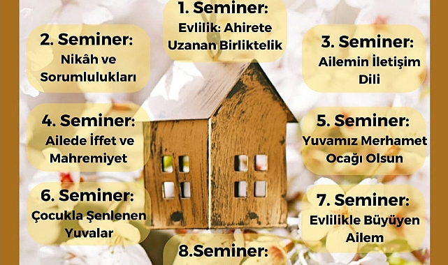 Karaman İl Müftülüğü, Evliliğe İlk Adım semineri düzenliyor