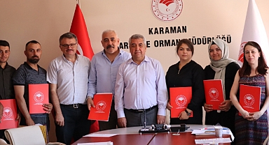 Karaman'ın Uzman Elleri Sözleşmeleri İmzaladı