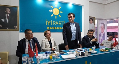 Karaman İYİ Parti Teşkilatlarını Ziyaret Ettiler