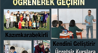 Kâzımkarabekir'de Ücretsiz Yaz Kursları Başlıyor