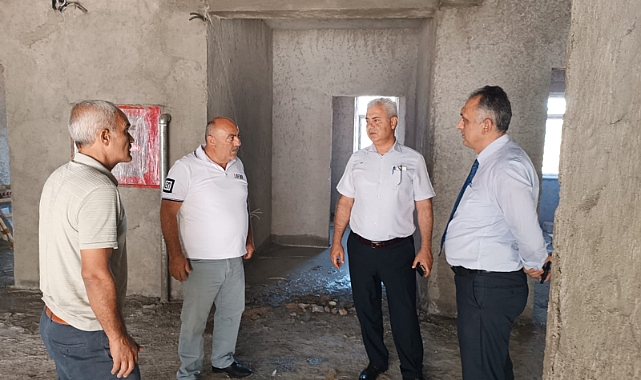 Kurşun Taşeli Bölgesinde Devam Eden Yatırımlarda İncelemelerde Bulundu