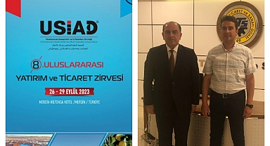 Mersin Uluslarararası Sanayiciler ve İş İnsanları Derneği’nden (USİAD) KTSO’ya ziyaret