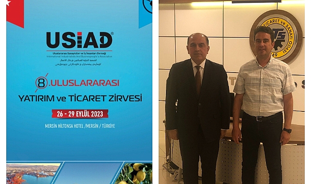 Mersin Uluslarararası Sanayiciler ve İş İnsanları Derneği’nden (USİAD) KTSO’ya ziyaret