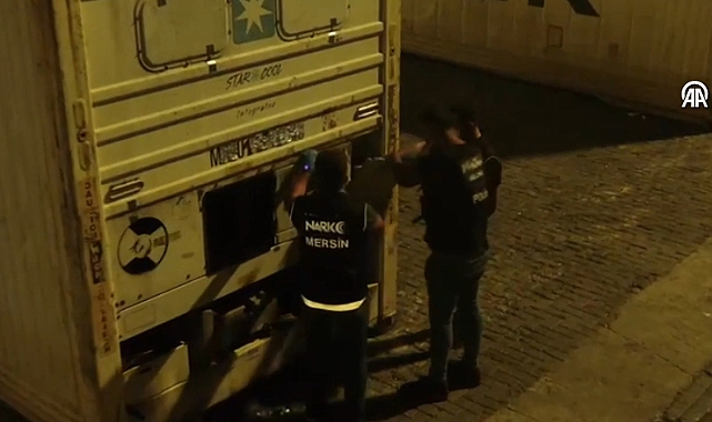 Mersin Uluslararası Limanı'nda 11 kilogram kokain ele geçirildi