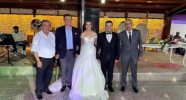 Şancı ve Dönmez ailelerinin mutlu günü