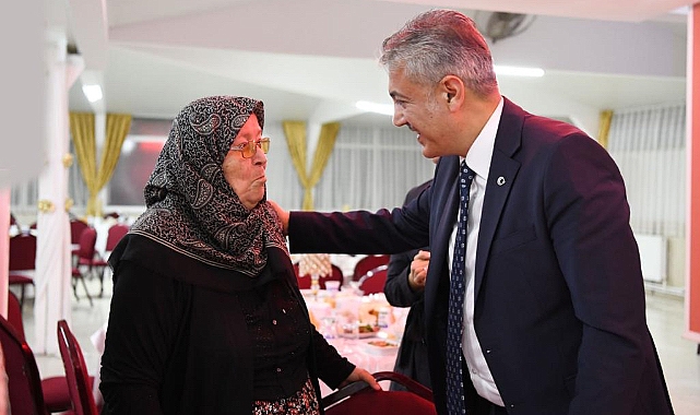 Şehit aileleri ve Gaziler onuruna yemek verildi