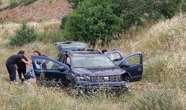 Trafik kazasında 4 kişi yaralandı