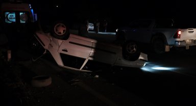 Trafik kazasında 5 kişi yaralandı