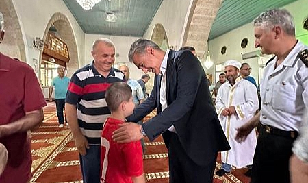Vali Akkoyun Cami Cemaatiyle Sohbet Etti