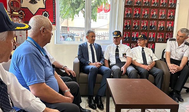 Vali Akkoyun’dan Kıbrıs Gazilerine Ziyaret