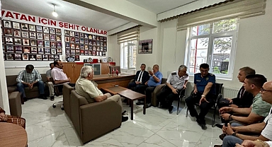 Vali Akkoyun’dan Şehit Aileleri Derneğine ziyaret