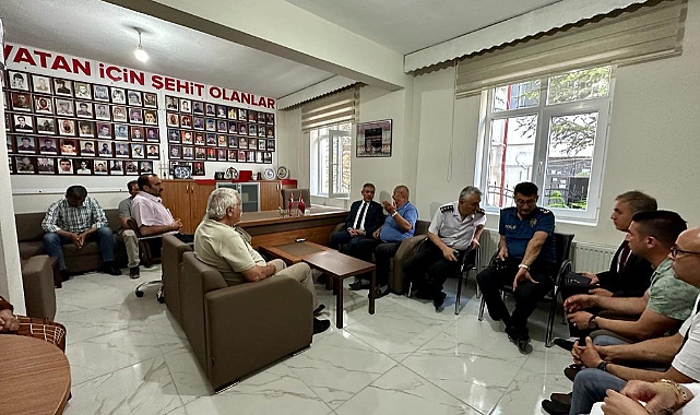 Vali Akkoyun’dan Şehit Aileleri Derneğine ziyaret