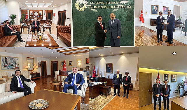 Vekil Sağlam'dan Sağlam Ziyaretler
