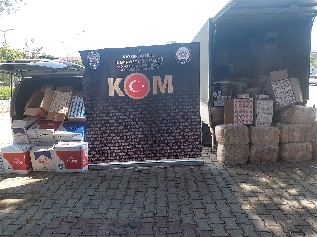 1 milyon makaron ele geçirildi