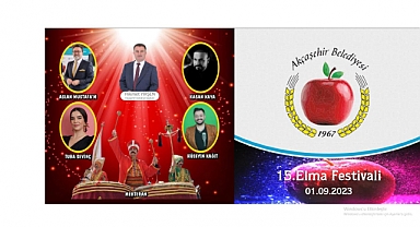 Akçaşehir Elma Festivali 1 Eylül'de