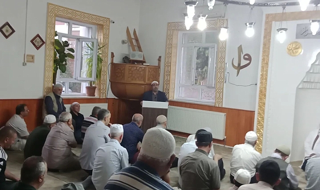 Cömmen Camisinde sabah namazı buluşması düzenlendi
