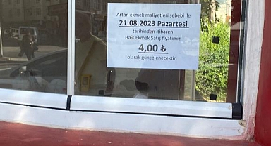 Karaman Belediyesi'nden Halk Ekmek'e Zam