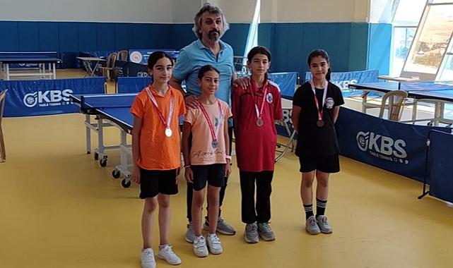 Karaman'da 30 Ağustos Zafer Bayramı Masa Tenisi Turnuvası sona erdi