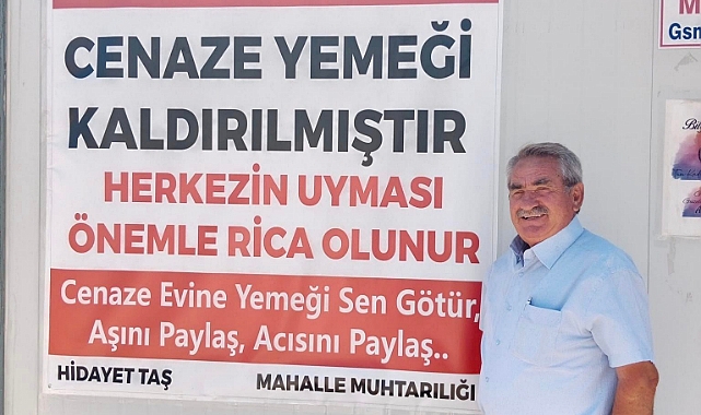 Karaman’da Bir Mahallede Daha Cenaze Yemeği Uygulaması Kaldırıldı