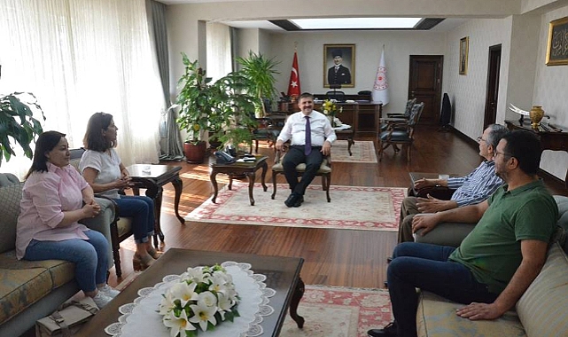 Karaman'da Uyanış ve Yeni Karaman Gazetelerinden Vali Sarıibrahim'e Ziyaret