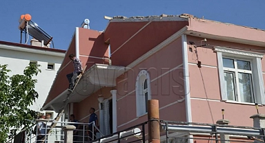 Karaman'da yüksekten düşen çatı ustası ağır yaralandı