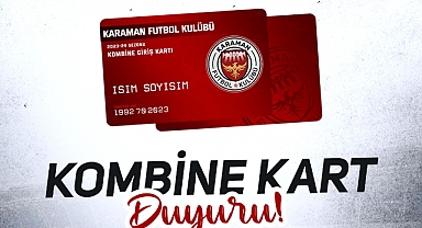 Karaman FK’dan Kombine Bilet uyarısı