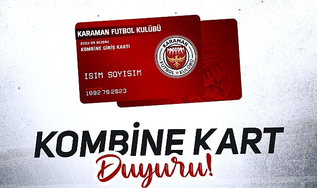 Karaman FK’dan Kombine Bilet uyarısı