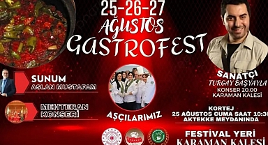 Karaman Gastronomi Festivaline Hazır