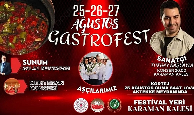 Karaman Gastronomi Festivaline Hazır