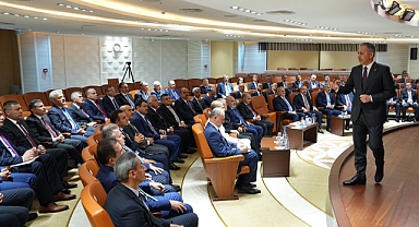 Karaman'ın Valileri Bakan Yerlikaya'yla Bir araya Geldi
